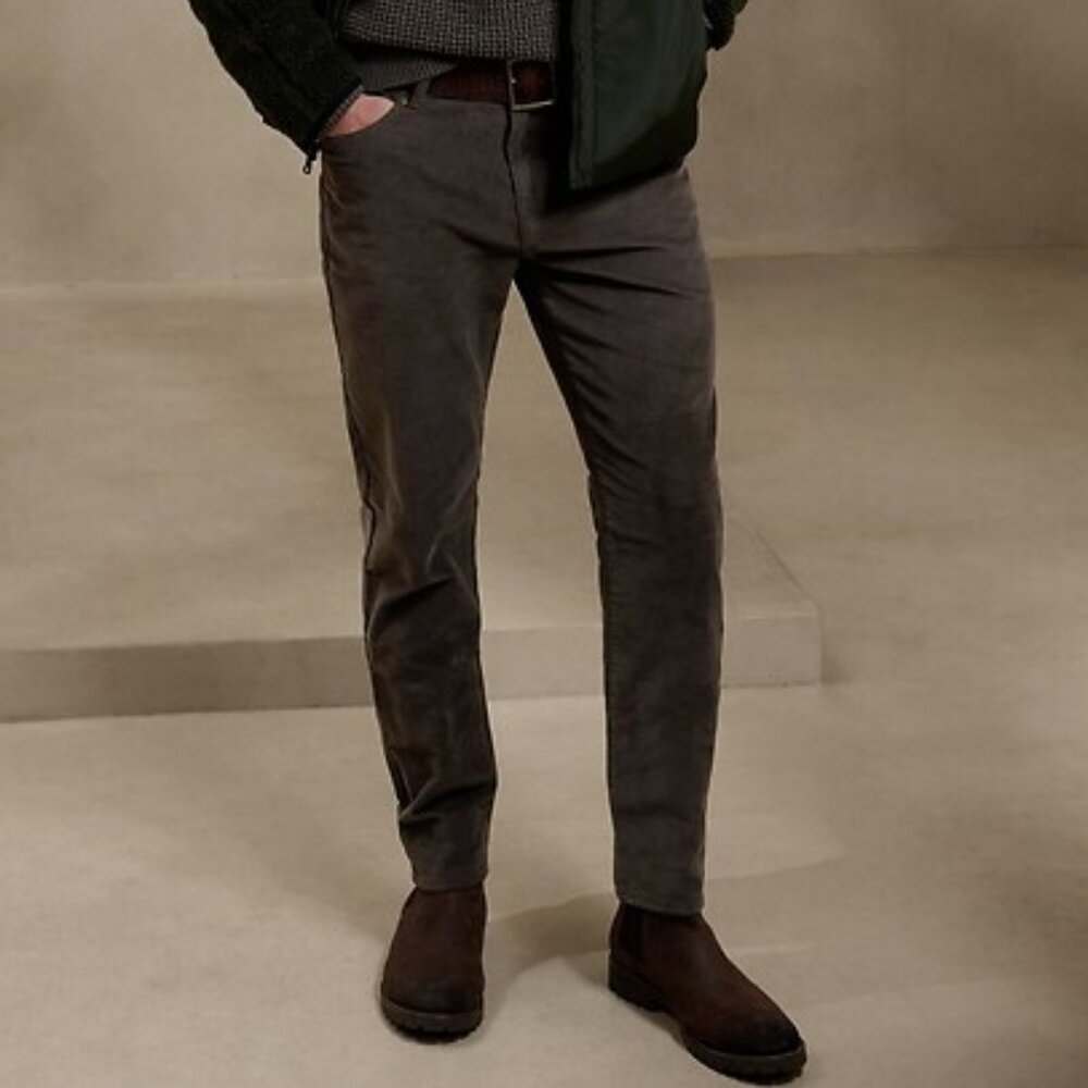 Banana Republic Men's Corduroy Pant Slim Fit 34x30